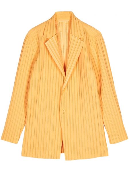 Blazer Homme Plissé Issey Miyake orange