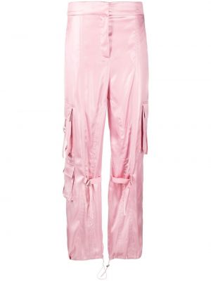 Pantaloni cargo Blumarine, rosa
