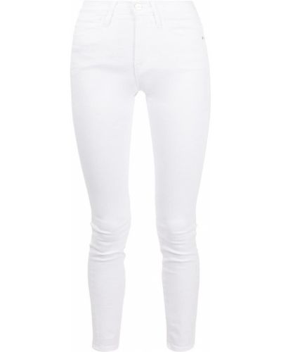 Skinny jeans Frame weiß