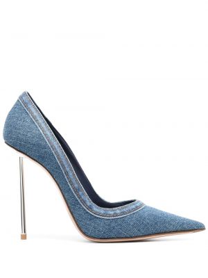 Полуотворени обувки Le Silla синьо