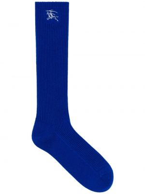 Чорапи Burberry синьо