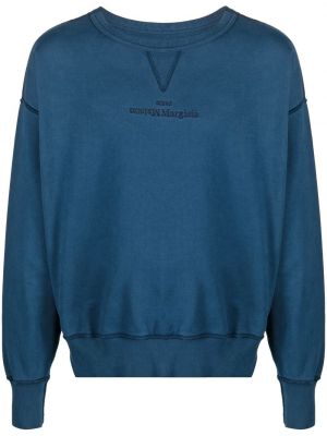 Siuvinėtas džemperis Maison Margiela mėlyna
