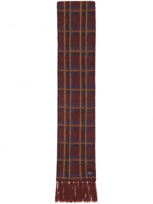 Mohérový vlnený šál s potlačou Saint Laurent