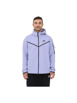 Sweter polarowy Nike fioletowy