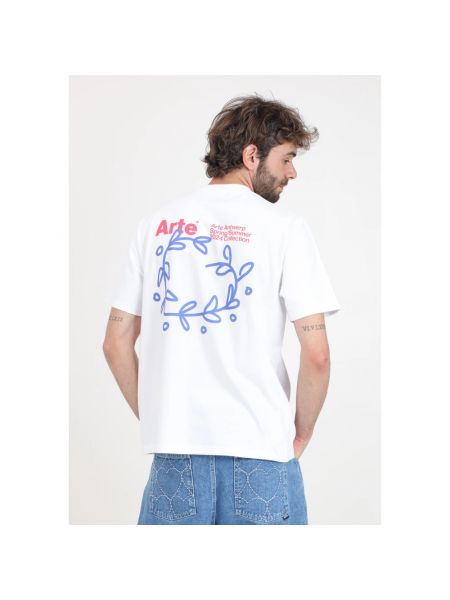 Camiseta con estampado con corazón Arte Antwerp blanco