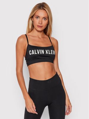 Calvin Klein Performance Podprsenkový top Low Support 00GWF0K155 Černá