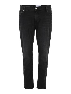 Blugi Calvin Klein Jeans Plus negru