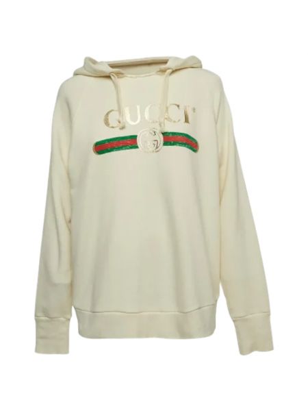 Top Gucci Vintage beżowy
