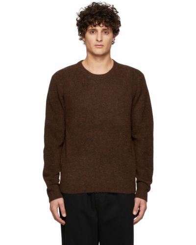 Sweter Norse Projects, brązowy
