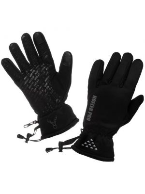 Черные светоотражающие перчатки Hofler
