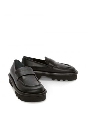 Chunky nahast loafer-kingad Jw Anderson must
