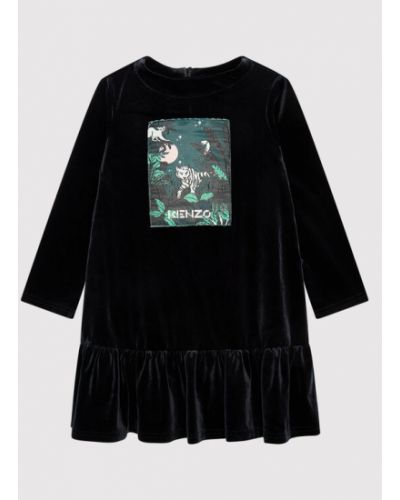 Kenzo Kids Hétköznapi ruha K12065 Fekete Regular Fit