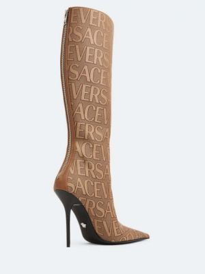 Сапоги Versace коричневые