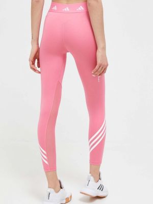 Leggings cu dungi Adidas Performance roz