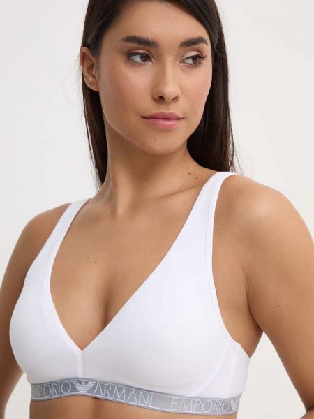 Biały biustonosz Emporio Armani Underwear