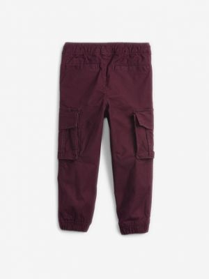 Pantaloni cargo Gap roșu