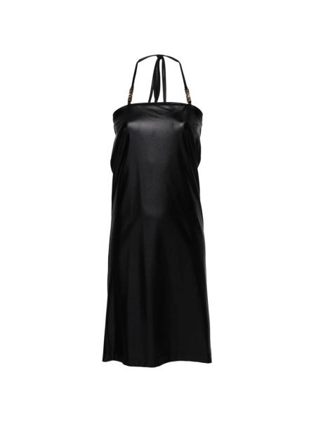 Czarna sukienka mini Versace Jeans Couture