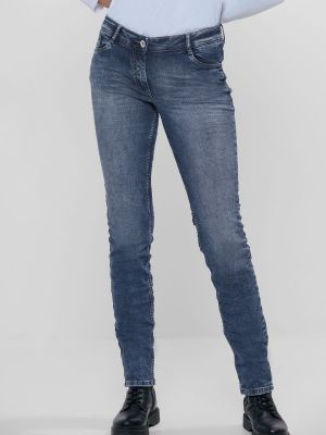 Jeans skinny Cecil bleu
