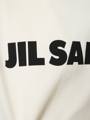 Bavlnené tričko Jil Sander