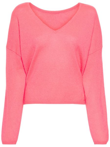 Kašmira džemperis Crush Cashmere rozā