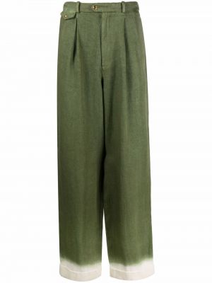 Pantaloni baggy Nick Fouquet verde
