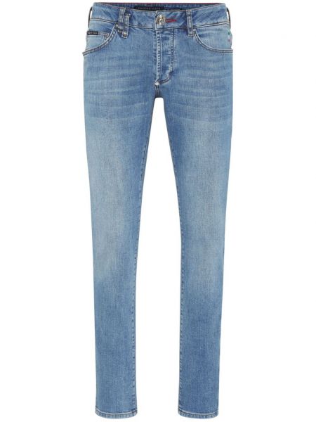 Ince düşük belli skinny fit jean pantolon Philipp Plein