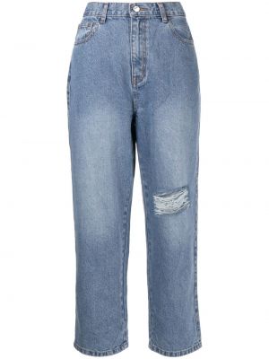 Distressed jeans Tout A Coup blau