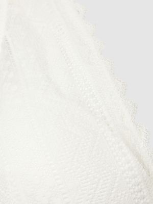 Biustonosz koronkowy Esprit Casual biały