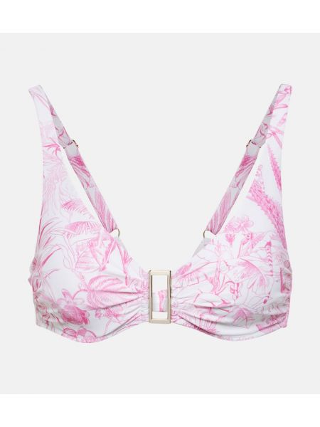 Bikini nyomtatás Melissa Odabash rózsaszín
