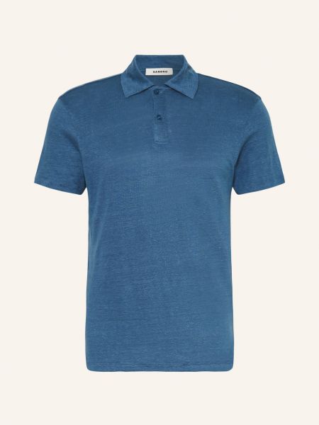 Koszulka Sandro niebieska