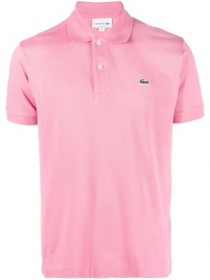 Polo majica Lacoste ružičasta