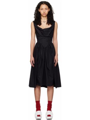 Черное воскресное платье-миди Vivienne Westwood