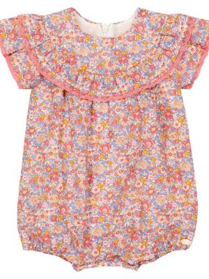 Floral bomull romper for jenter Tartine Et Chocolat