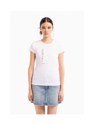 T-shirt slim Armani Exchange blanc