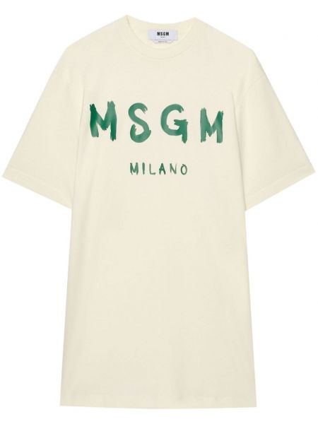 Puuvilla suora mekko Msgm