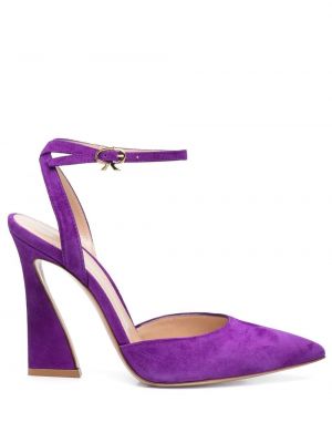 Mocka pumps Gianvito Rossi lila