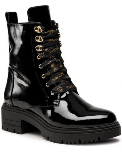 Členkové topánky Baldowski čierna