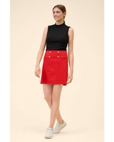 Červené mini sukně Orsay