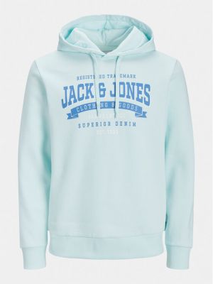 Sweat zippé Jack&jones bleu