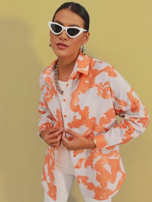Koszula Bigdart pomarańczowa