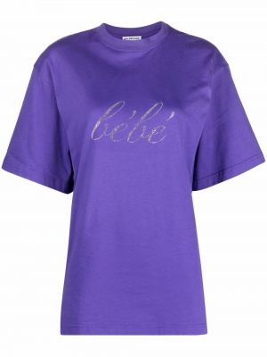 T-shirt Balenciaga lila