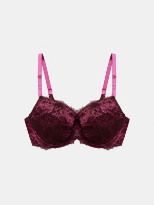 KINGA Biustonosz - Bordowy - Kobieta - 65F EUR(65F)