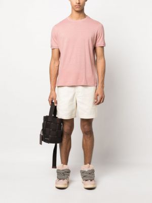 T-shirt avec manches courtes Zanone rose