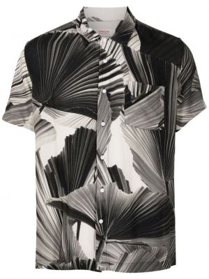 Риза с принт с абстрактен десен Osklen