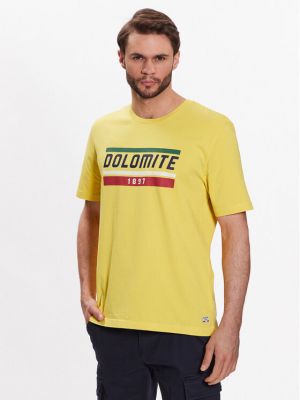 Тениска Dolomite жълто