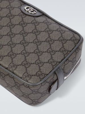 Cestovná taška Gucci sivá