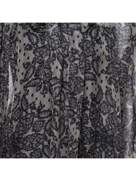 Blusa de seda Dolce & Gabbana Pre-owned gris