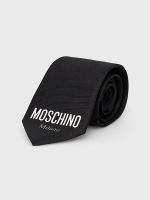 Moschino Krawat kolor czarny