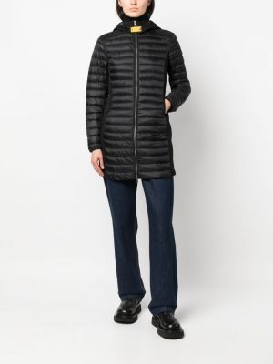 Kabát na zip s kapucí Parajumpers černý