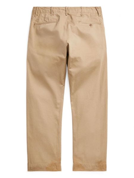 Pantalon chino en coton Ralph Lauren Rrl beige